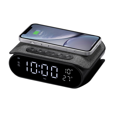 Бездротова зарядка з годинником HAVIT W3040 15W Black - фото №6