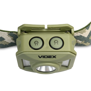 Налобний світлодіодний ліхтарик VIDEX VLF-H085R-TAC 120Lm RED - фото №3