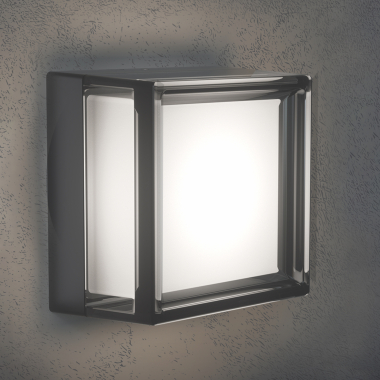 LED світильник IP65 квадратний VIDEX BHD02 9W 2400-3200-4300K Black - фото №5