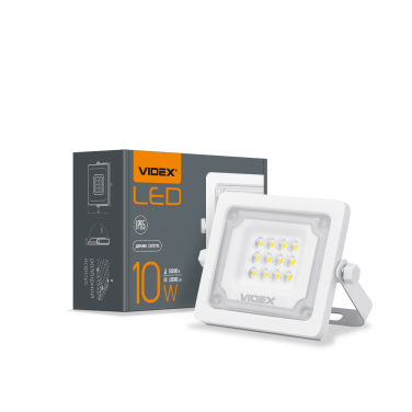 LED прожектор VIDEX F2e 10W 5000K - фото