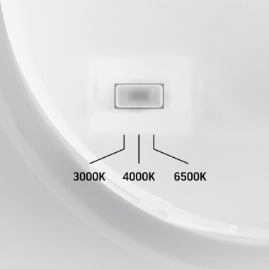 LED світильник настінний IP65 VIDEX WL03 12W 3000K-4000K-6500K White - фото №4