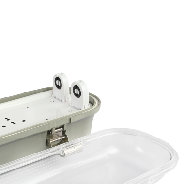 LED світильник IP65 лінійний під лампу 2хТ8 VIDEX 0,6М 220V - фото №5