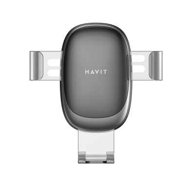Автотримач для телефону на вентиляційну решітку HAVIT HV-HH002 Black - фото №2