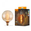 LED лампа VIDEX Filament VL-DNA-G125-A 3.5W E27 1800K Amber - фото 