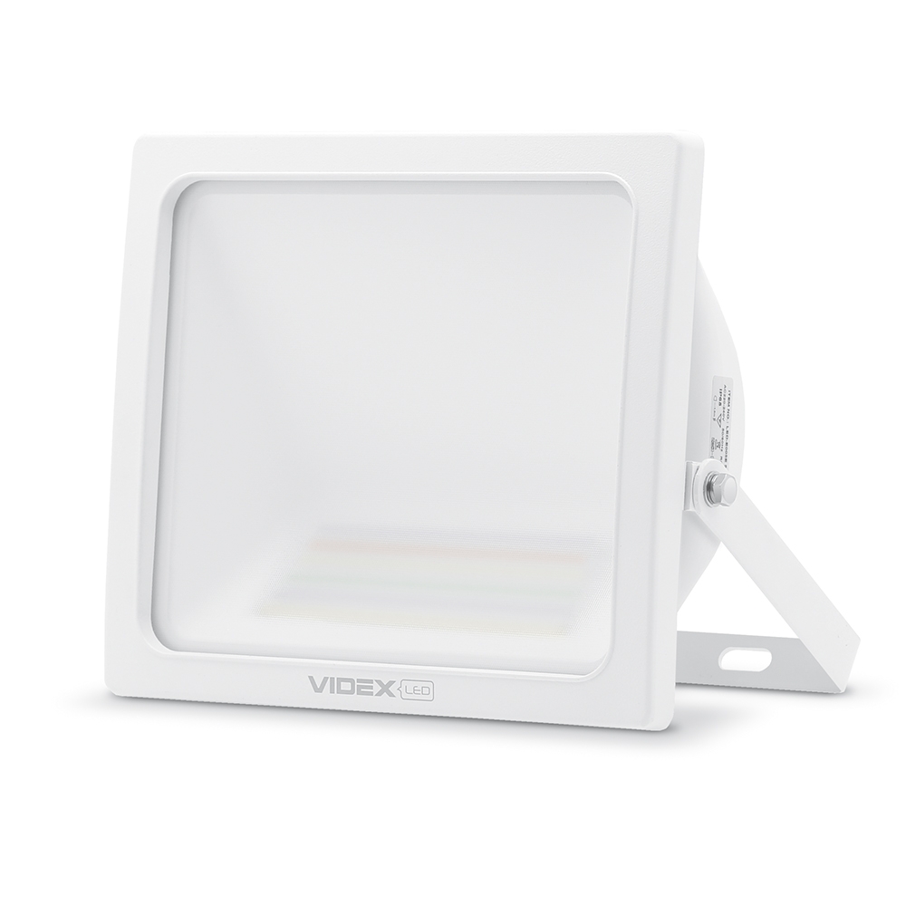 LED Смарт прожектор VIDEX 10W RGB Wi-fi 3000-6500 Білий