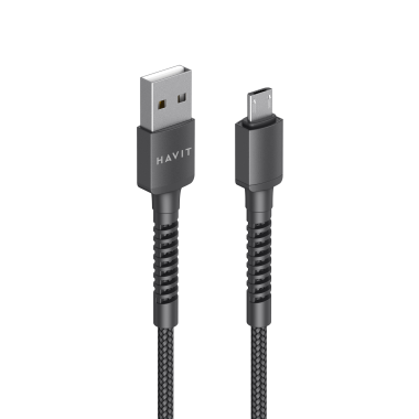 Кабель Micro USB HAVIT HV-CB6195 2.1A 1м - фото №4