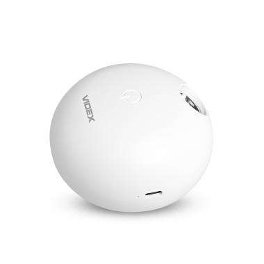 LED лампа настiльна з акумулятором VIDEX VLE-TF18W 3W 3000-5500K Біла - фото №4