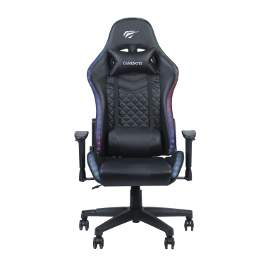 Ігрове крісло HAVIT HV-GC927 Black з LED підсвіткою - фото №2