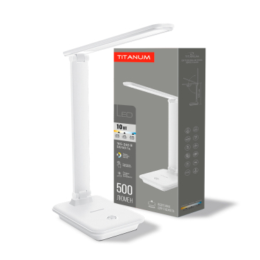LED лампа настiльна TITANUM  TLTF-009W 10W 3000-6500K - фото
