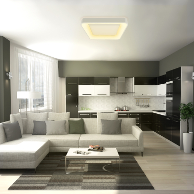 LED світильник VIDEX EDGE-SC-72W-WHITE (VLE-ESC-72W) - фото №3