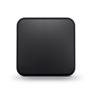 IP20 Вимикач зовнішній одноклавішний чорний графіт VIDEX BINERA - фото №2