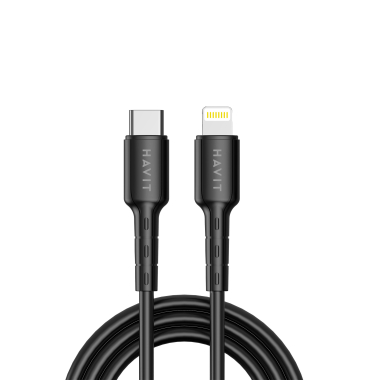 Кабель USB-C - Lightning HAVIT HV-CB6239 PD30W 1м - фото №3