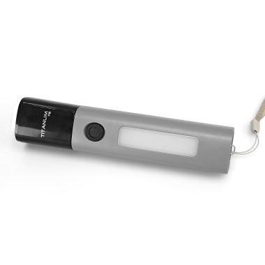 Портативний світлодіодний ліхтарик TITANUM TLF-T18 200Lm Gray - фото №6