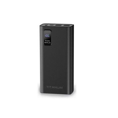 Повербанк TITANUM 728S 30000mAh 22.5W Black - фото №2