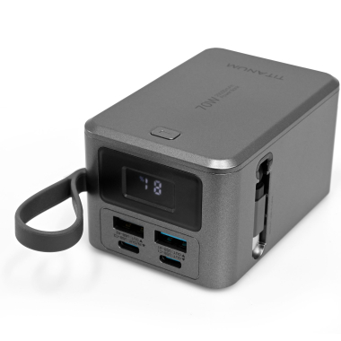 Павербанк 20000mAh TITANUM WP049 PD70W Grey - photo №10