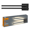 LED світильник настінний VIDEX WL042 10W 3000-4000-6000K Black - фото 