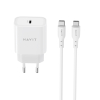 Зарядний пристрій HAVIT ST934 20W USB-C з кабелем USB-C - USB-C - фото №2