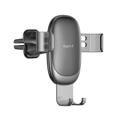 Автотримач для телефону на вентиляційну решітку HAVIT HV-HH002 Black - фото №3