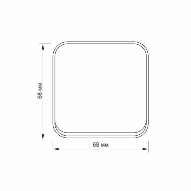 IP20 Вимикач зовнішній одноклавішний білий VIDEX BINERA - фото №4