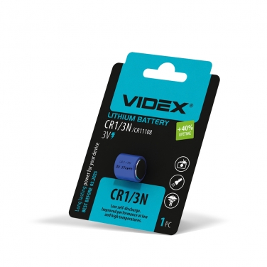 Lithium battery Videx CR1/3N  1pcs BLISTER