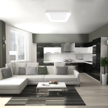 LED світильник VIDEX EDGE-SC-72W-WHITE (VLE-ESC-72W) - фото №4