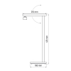 LED лампа настiльна VIDEX VL-TF22W 18W 3000-6000K 230V White - фото №13