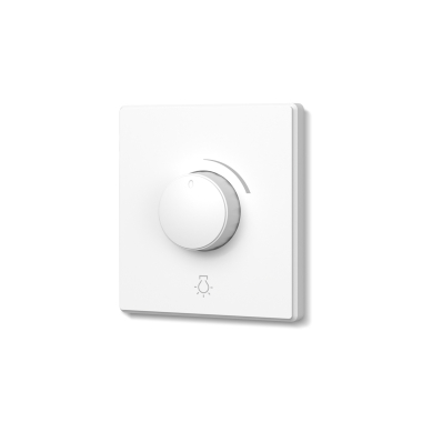 Димер 600W білий матовий VIDEX NOTA (VF-NT-DM600-WH) - фото