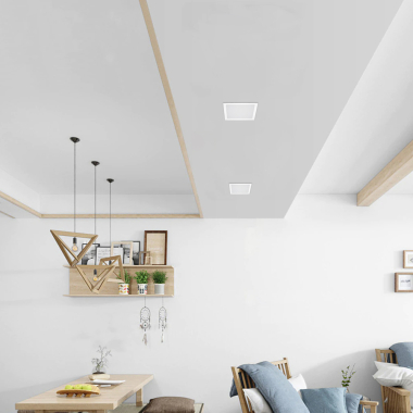 LED світильник Back вбудований квадрат VIDEX 22W 5000K - фото №4