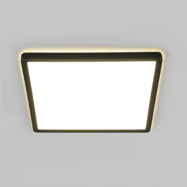 LED Ceiling Light VIDEX DL3S 24W 4000K Black - photo №5