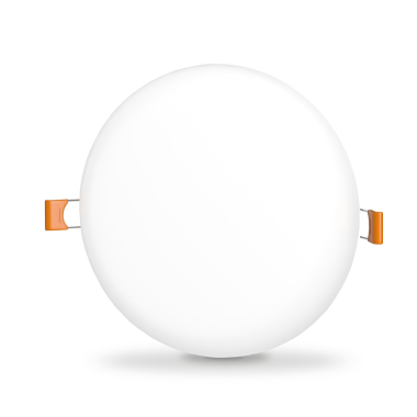 LED світильник безрамковий круглий VIDEX 15W 4100K - фото №2