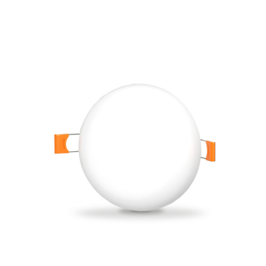 LED світильник безрамковий круглий VIDEX 9W 4100K - фото №2