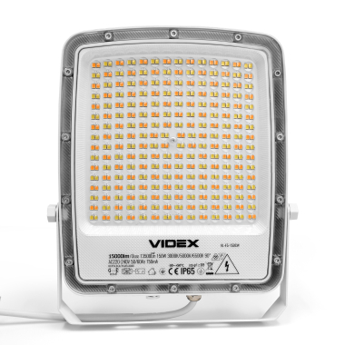 LED Floodlight VIDEX F5 150W 3000-5000-6500K 230V White (VL-F5-150CW) - photo №2