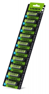 Батарейка щелочная Videx LR6/AA 1шт х10 BLISTER