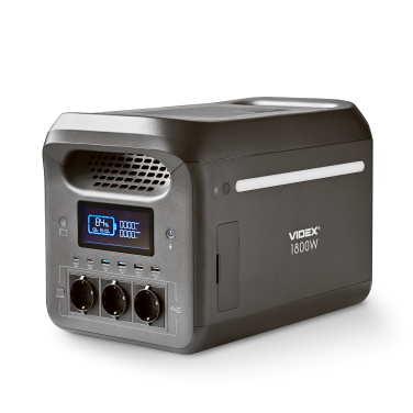 Portable Power Station VIDEX OASIS 1800W 1229Wh (VPS-SG1-1KW8)