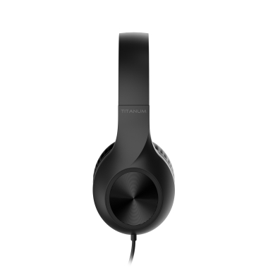 Навушники дротові накладні TITANUM H830A з мікрофоном - фото №5