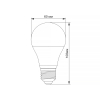 LED лампа TITANUM A60 10W E27 4100K - фото №3