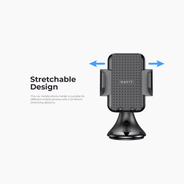 Автотримач для телефону HAVIT HV-H717 - фото №5