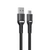 Кабель USB - USB-C HAVIT HV-CB6217 3A 1м Black - фото №3