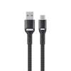 Кабель USB - USB-C HAVIT HV-CB6217 3A 1м Black - фото №4