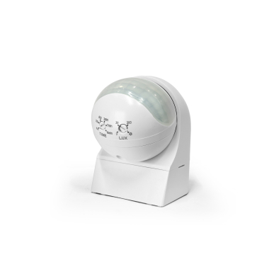 Датчик руху та освітленості VIDEX VL-SPW11W 220V 800W IP44 інфрачервоний білий - фото №2