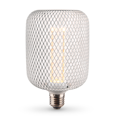 LED лампа VIDEX Filament VL-DWMC100162 4W E27 1800K White Chainmail style - фото №2