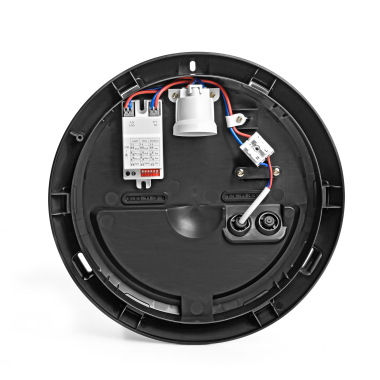 Світильник IP65 під лампу E27 VIDEX VL-BHR-E2726SB з датчиком руху - фото №5