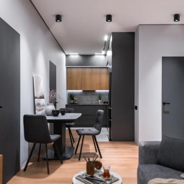 Світильник VIDEX під лампу GU10 накладний Чорний VL-SPF12A-B - фото №4