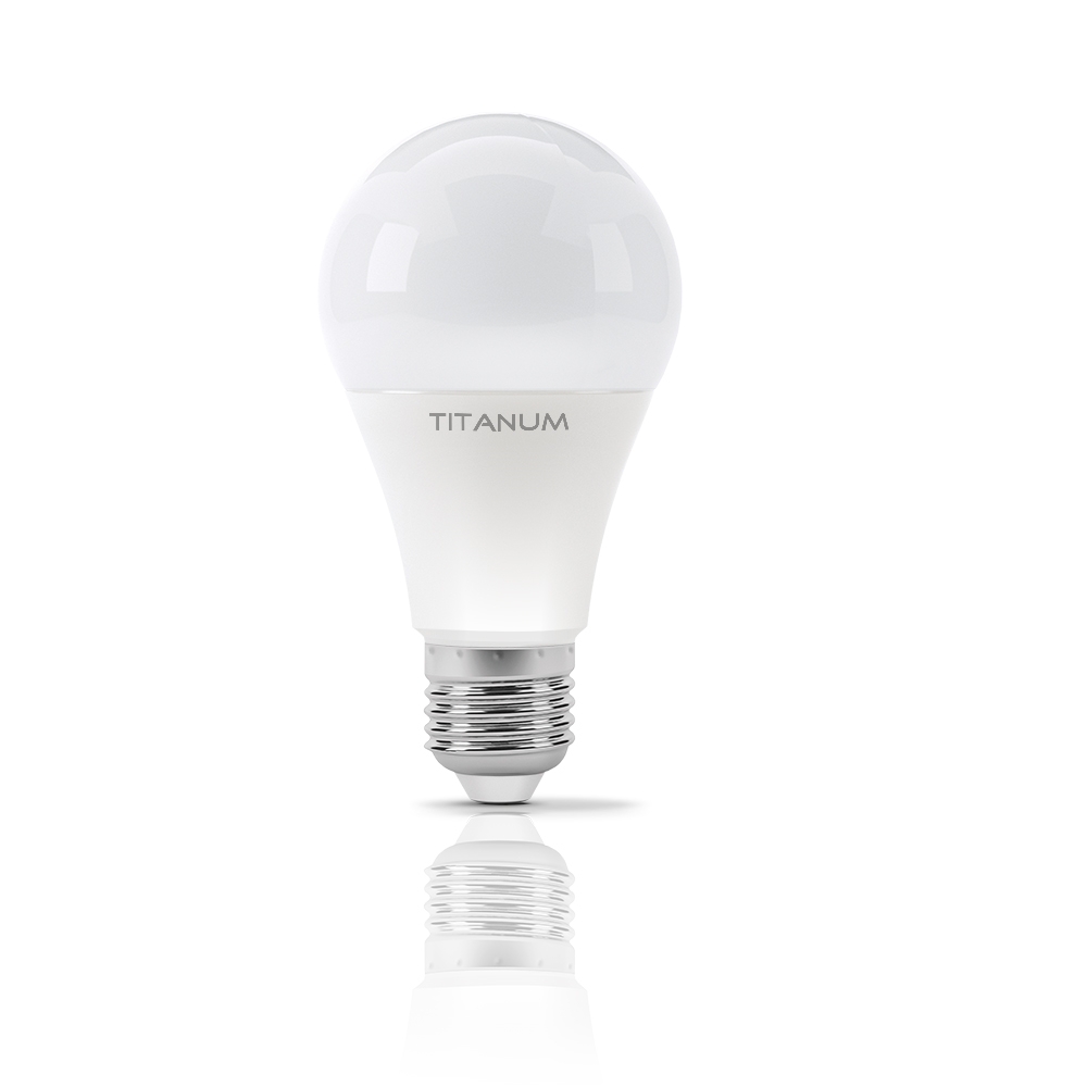 LED лампа TITANUM A65 15W E27 3000K