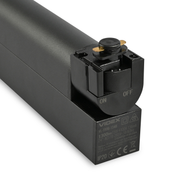 LED світильник трековий VIDEX TR06 15W 4100K 220V чорний - фото №7