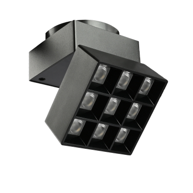 Magnetic Track Light VIDEX LE29B 16W 4000K 48V Black - photo №2