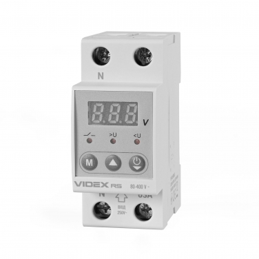 Voltage monitoring relay VIDEX RESIST 145-300V 63A