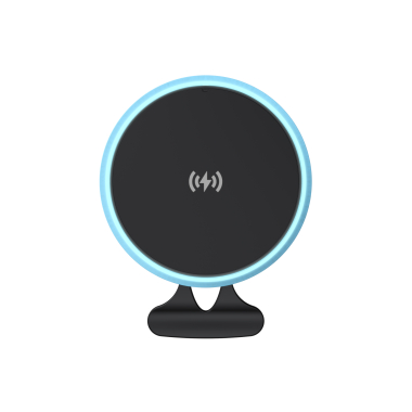 Автотримач магнітний з бездротовою зарядкою HAVIT W3032 15W Black - фото №2