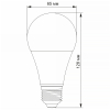 LED лампа TITANUM A65 15W E27 4100K - фото №3