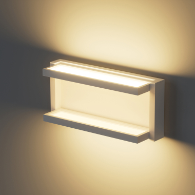 LED wall-mounted Light with gesture control VIDEX WL01 12W 2800K-4000K-6000K White - photo №2